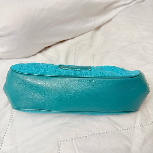 Tommy Bahama Bali Bead Clutch – Tropical Blue with Embellished Beading NWT